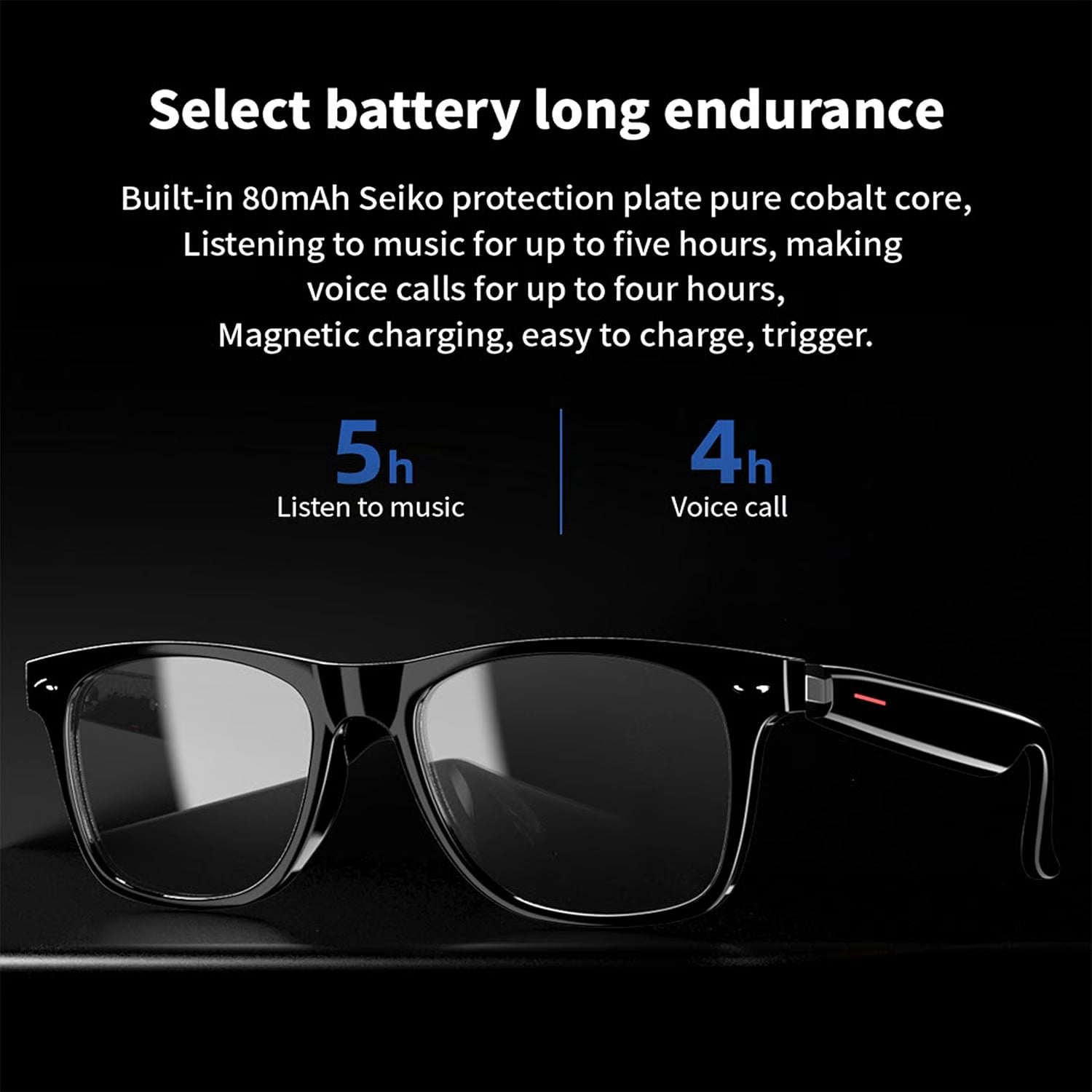 4k Camera AI Smart Glasses
